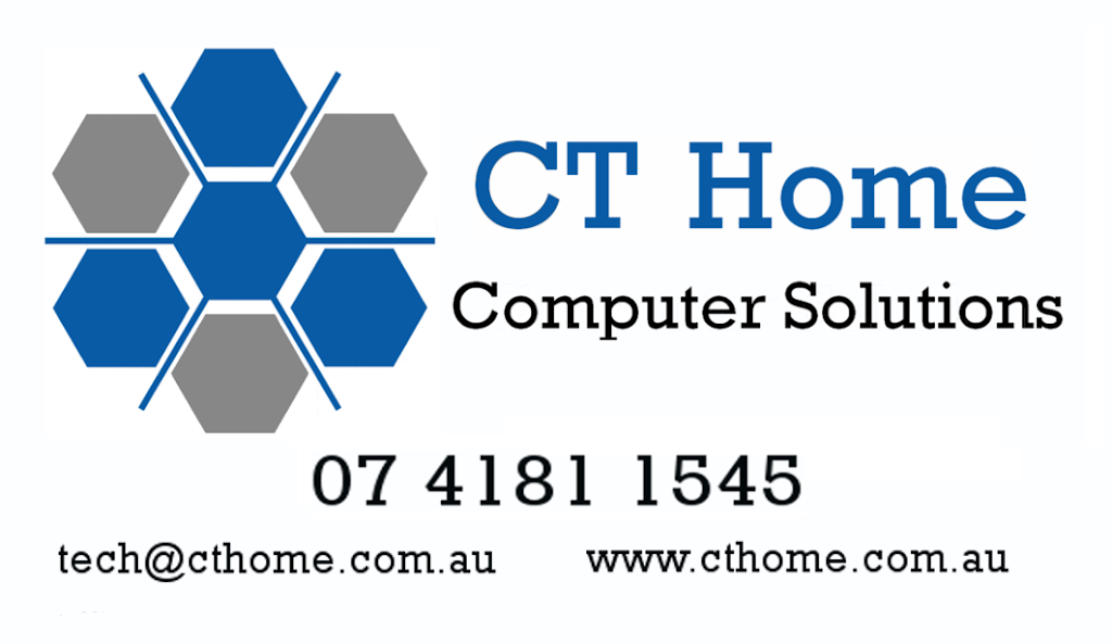 CT Home Computer Solutions |  | 17 Greenwood St, Kepnock QLD 4670, Australia | 0741811545 OR +61 7 4181 1545
