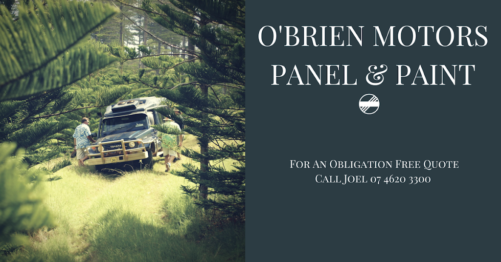 OBrien Motors Panel & Paint | car repair | 36/42 Victoria St, St George QLD 4487, Australia | 0746303344 OR +61 7 4630 3344