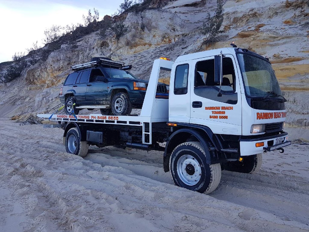 Rainbow Beach and Fraser Island Towing | 1/23 Karoonda Rd, Rainbow Beach QLD 4581, Australia | Phone: (07) 5486 8555