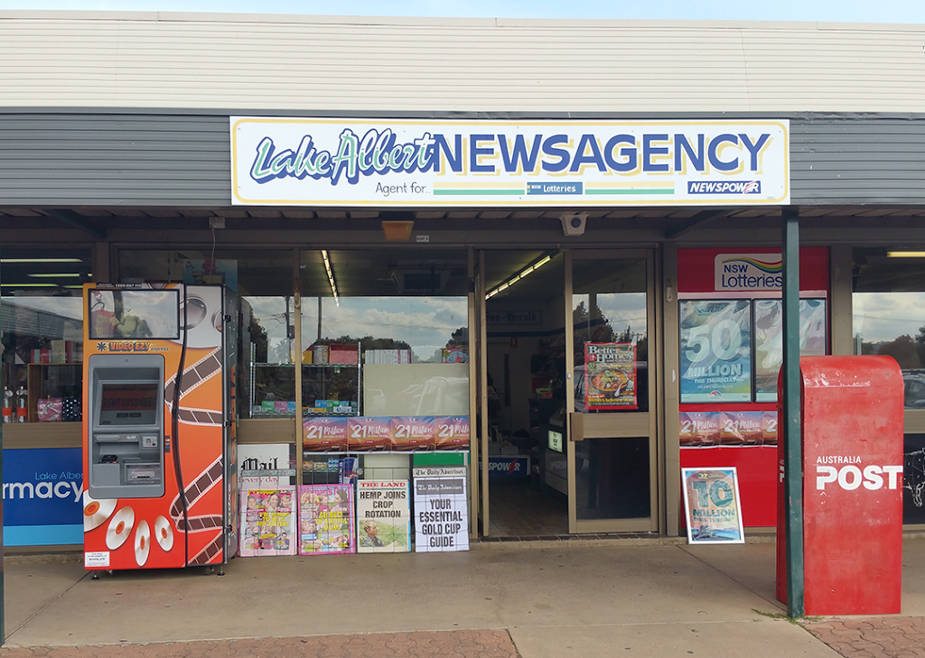 Lake Albert Newsagency | book store | 6/39 Gregory Cres, Lake Albert NSW 2650, Australia | 0269224888 OR +61 2 6922 4888