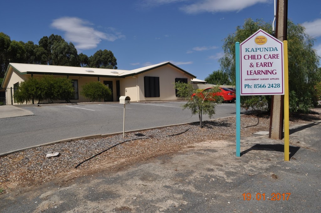 Kapunda Child Care and Early Learning Centre |  | 94 Nash St, Kapunda SA 5373, Australia | 0885662428 OR +61 8 8566 2428