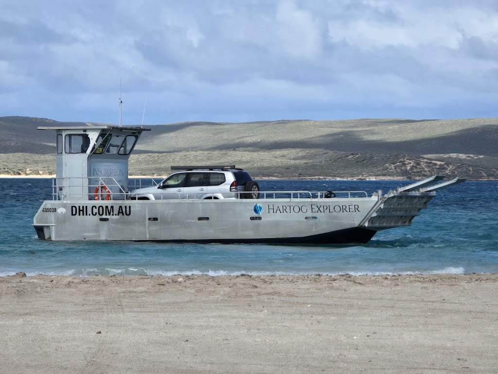 Dirk Hartog Island 4WD Barge Ferry | 62 Dirk Hartog Island Drive, Dirk Hartog Island WA 6537, Australia | Phone: (08) 9948 1211