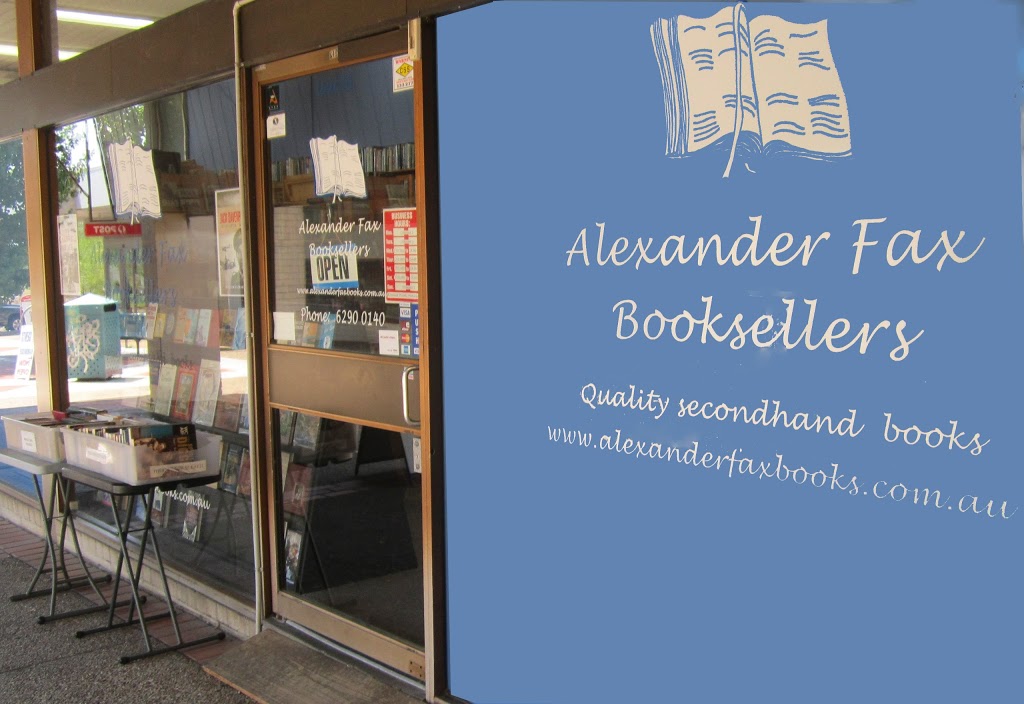 Alexander Fax Booksellers | Shop 10, Mawson House Southlands Shopping Centre, Mawson ACT 2607, Australia | Phone: (02) 6290 0140