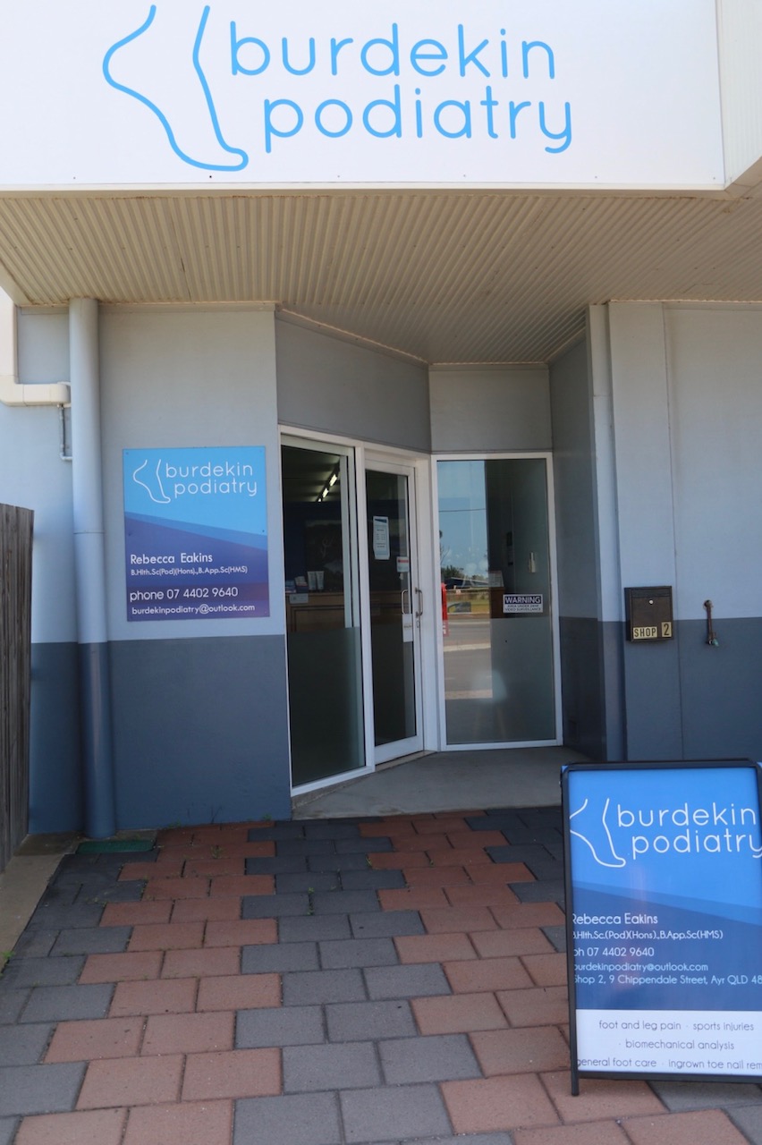 Burdekin Podiatry | doctor | Shop 2/9 Chippendale St, Ayr QLD 4807, Australia | 0744029640 OR +61 7 4402 9640