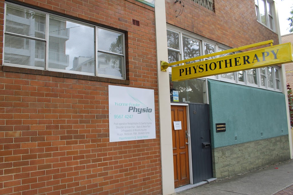 Yvonne Fowler Physio | physiotherapist | 33 King St, Rockdale NSW 2216, Australia | 0295674247 OR +61 2 9567 4247