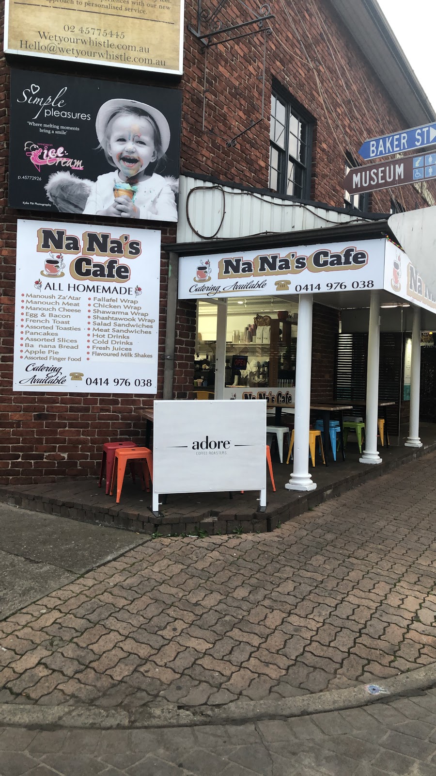 NaNa’s Cafe | 2/89 George St, Windsor NSW 2756, Australia | Phone: 0414 976 038