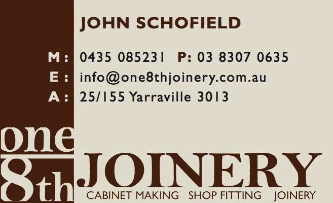 One 8th Joinery | home goods store | 25/155-161 Hyde St, Yarraville VIC 3013, Australia | 0383070635 OR +61 3 8307 0635