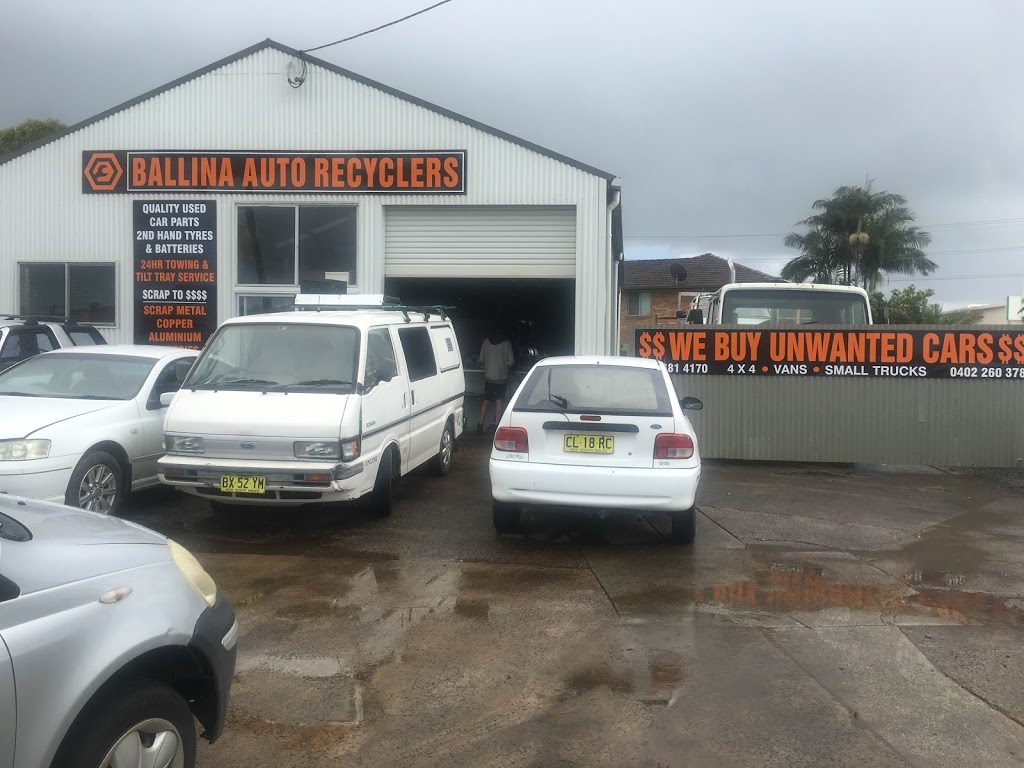 Ballina Auto Recyclers/Wreckers | 85 Kalinga St, Ballina NSW 2478, Australia | Phone: (02) 6681 4170
