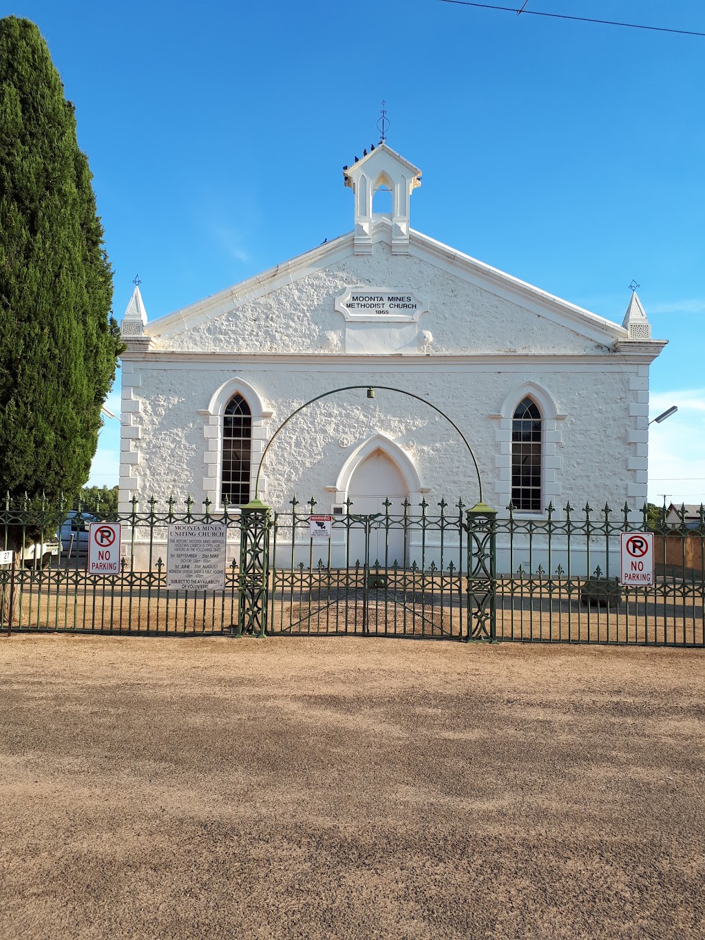 Moonta Mines Uniting Church | church | 557 Milne St, Moonta Mines SA 5558, Australia | 0457252026 OR +61 457 252 026