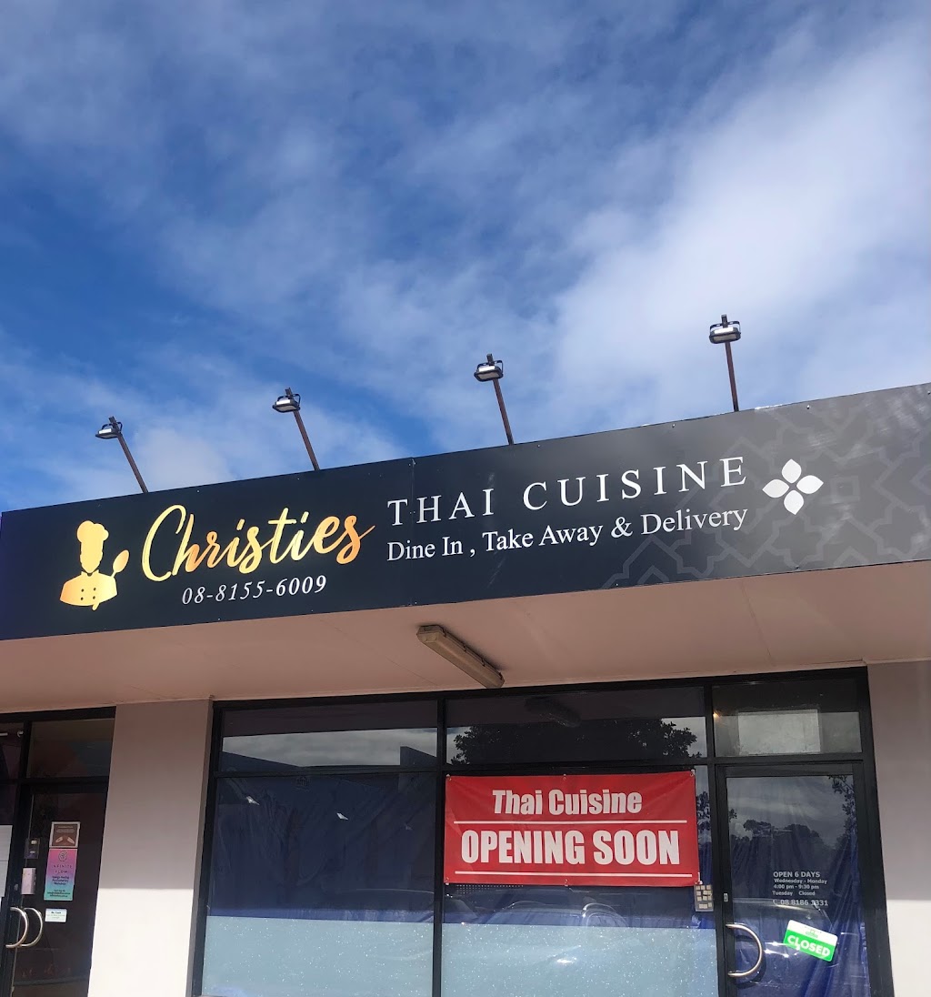 Christies Thai Cuisine | restaurant | 2/48 Beach Rd, Christies Beach SA 5165, Australia | 0881556009 OR +61 8 8155 6009
