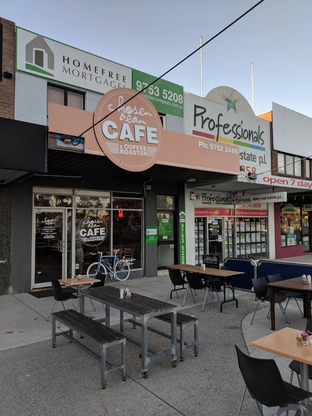 Chosen Bean | cafe | Mountain Gate Shopping Centre, 11a/1880 Ferntree Gully Rd, Ferntree Gully VIC 3156, Australia | 0397522489 OR +61 3 9752 2489