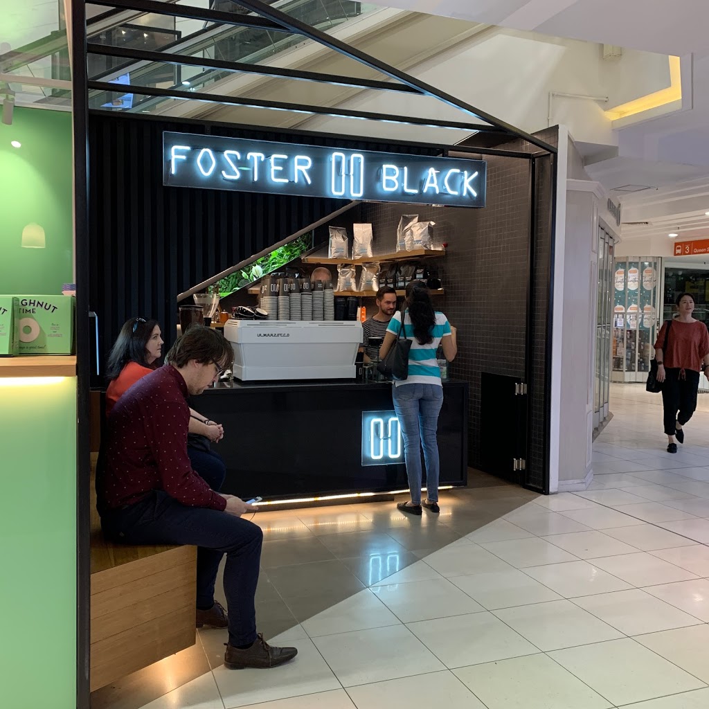 Foster & Black Specialty Coffee Myer Centre | cafe | The Myer Ccentre, Level E/91 Queen St, Brisbane City QLD 4000, Australia