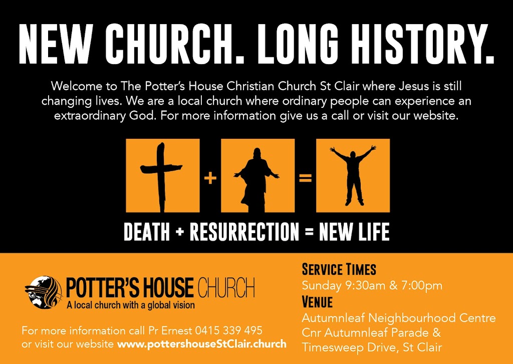 Pottershouse St Clair/Autumnleaf Neighbourhood Center | church | 6 Timesweep Dr, St Clair NSW 2759, Australia | 0415339495 OR +61 415 339 495