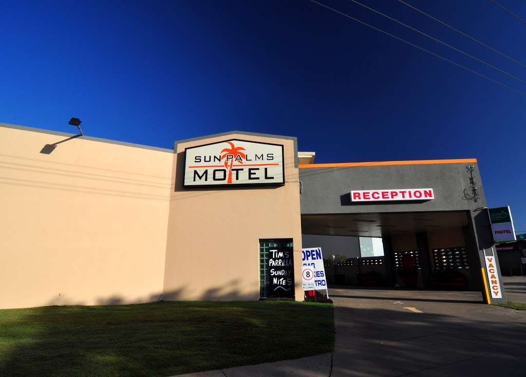 Sun Palms Motel | travel agency | 160 Gladstone Rd, Rockhampton QLD 4700, Australia | 0749274900 OR +61 7 4927 4900