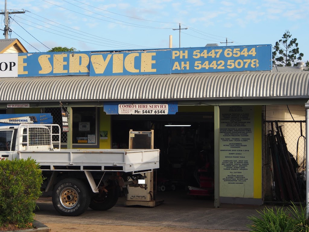 Cooroy Hire Service | 10 Maple St, Cooroy QLD 4563, Australia | Phone: (07) 5447 6544