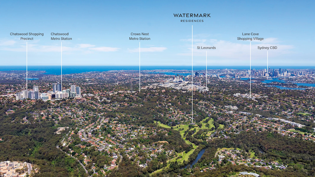 Watermark Residences | 130 Beaconsfield Rd, Chatswood NSW 2067, Australia | Phone: 1800 520 168