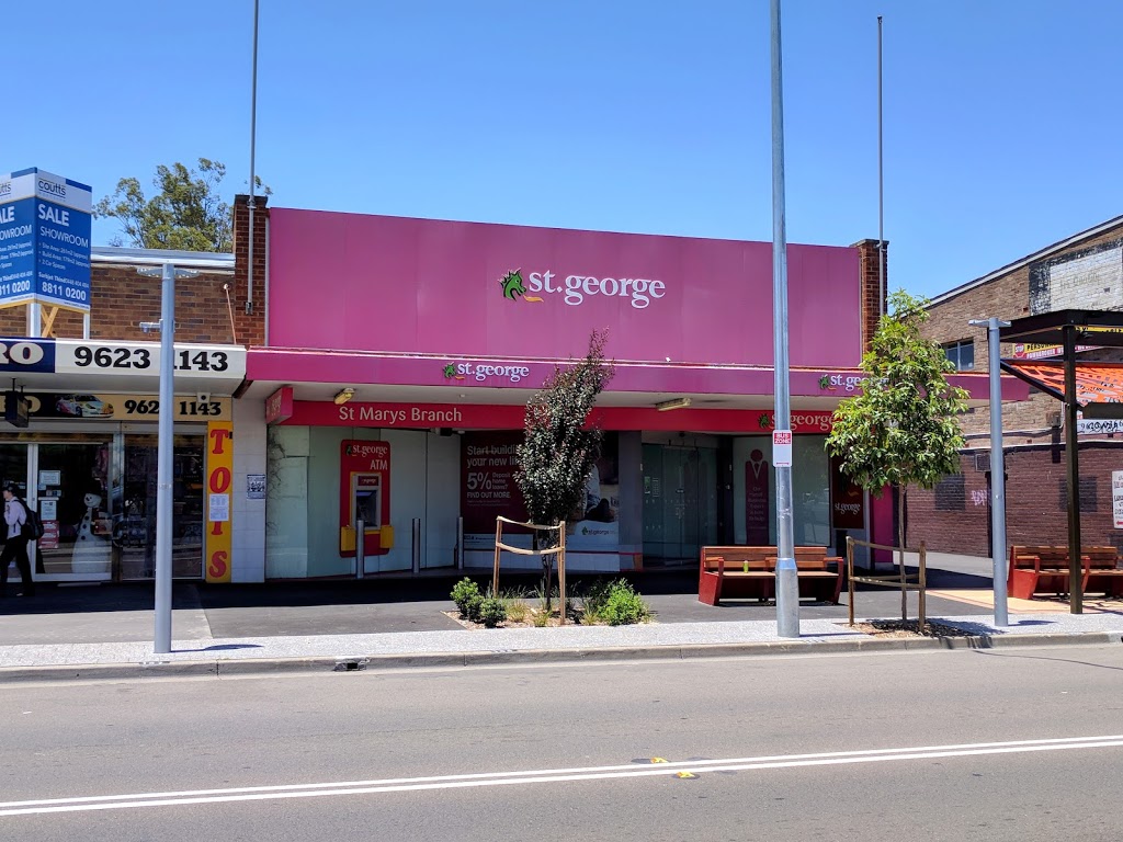 St.George Branch St Marys | bank | 100 Queen St, St Marys NSW 2760, Australia | 133330 OR +61 133330