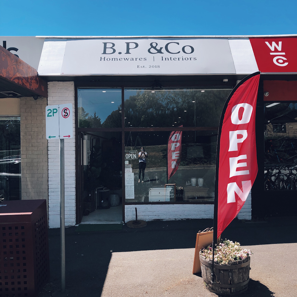 B.P &Co | 70 High St, Woodend VIC 3442, Australia | Phone: 0428 669 186