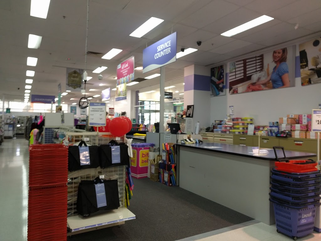 Lincraft | home goods store | Tuggeranong Hyperdome 1, 013 175 Anketell St, Greenway ACT 2900, Australia | 0262933642 OR +61 2 6293 3642