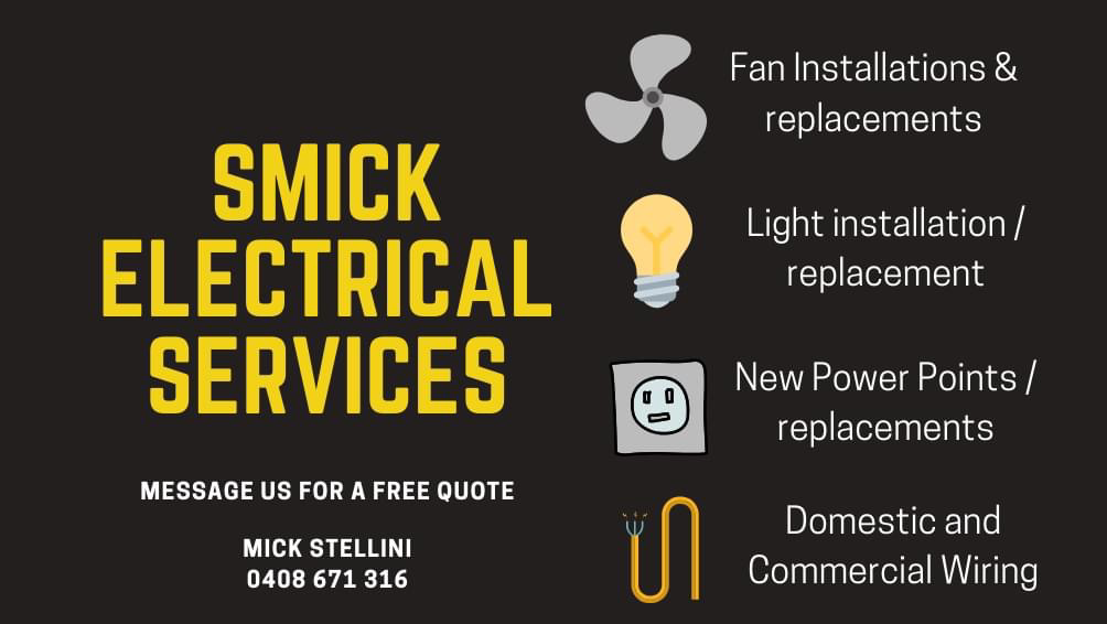 Smick Electrical Services | electrician | 29 Southwell Ave, Newborough VIC 3825, Australia | 0408671316 OR +61 408 671 316