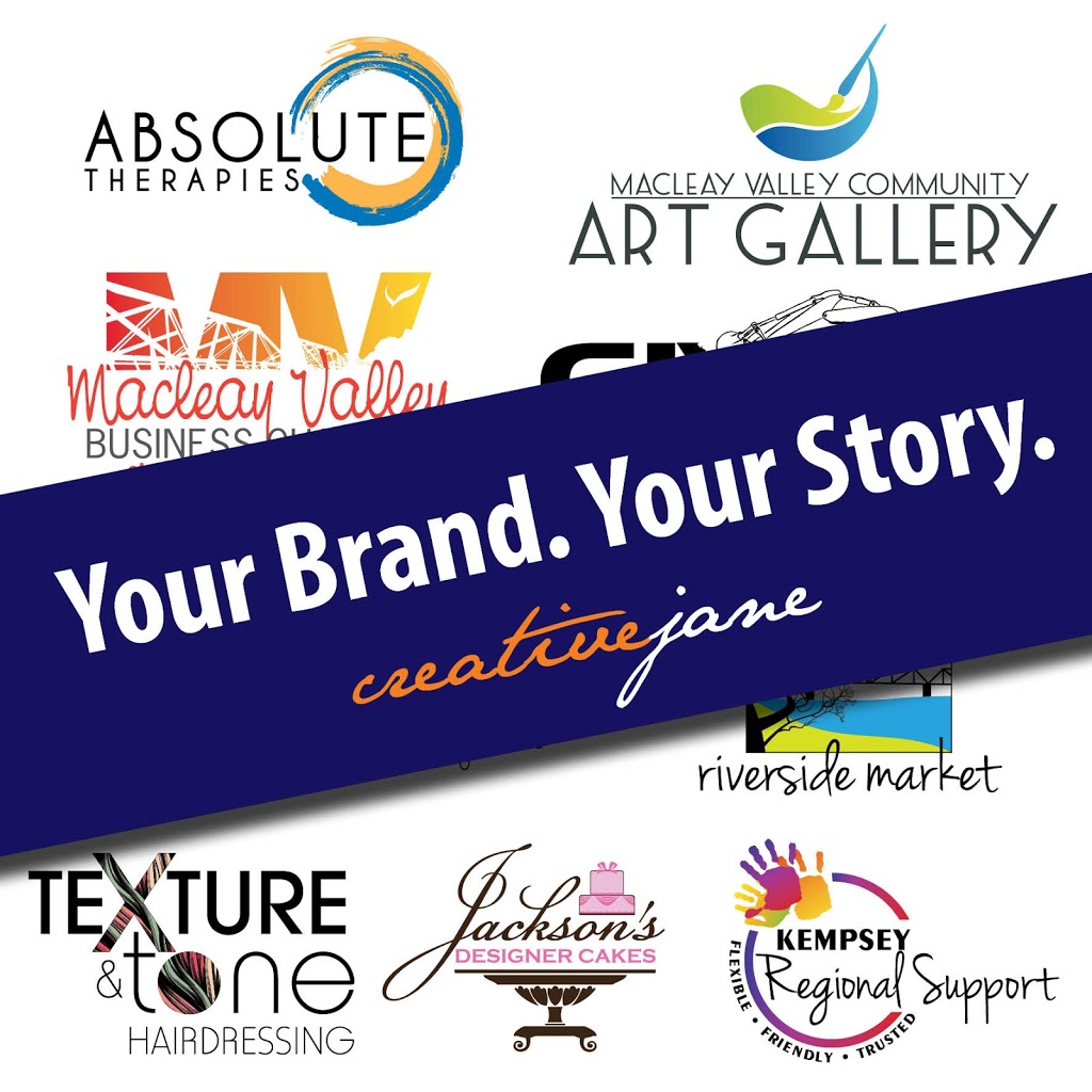 Creative Jane Graphic Design | 130 Macleay Valley Way, Kempsey NSW 2440, Australia | Phone: 0405 991 774