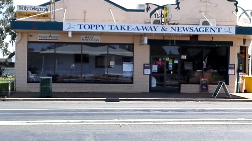 Toppy Take Away and Newsagency | 71 Neeld St, Wyalong NSW 2671, Australia | Phone: (02) 6972 3535