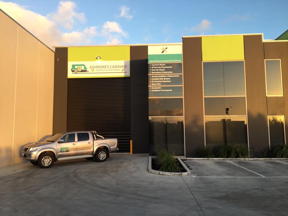 Ashmores Caravan Services & Accessories | car repair | 26 Rays Way, Pakenham VIC 3810, Australia | 0359411079 OR +61 3 5941 1079