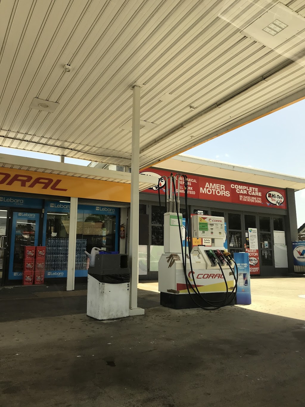 Coral | gas station | Wiley Park NSW 2195, Australia