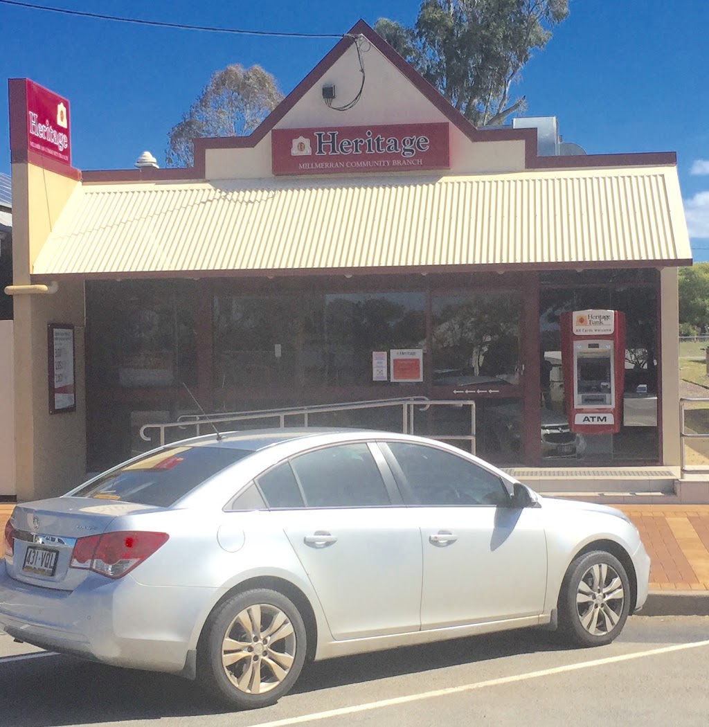 Heritage Bank | bank | 35 Campbell St, Millmerran QLD 4357, Australia | 0746952200 OR +61 7 4695 2200
