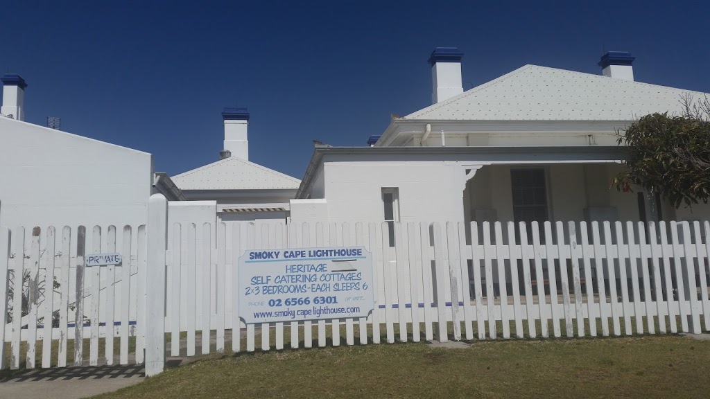 Smoky Cape Lighthouse Keepers Cottages | lodging | Lighthouse Rd, Arakoon NSW 2431, Australia | 0265666168 OR +61 2 6566 6168