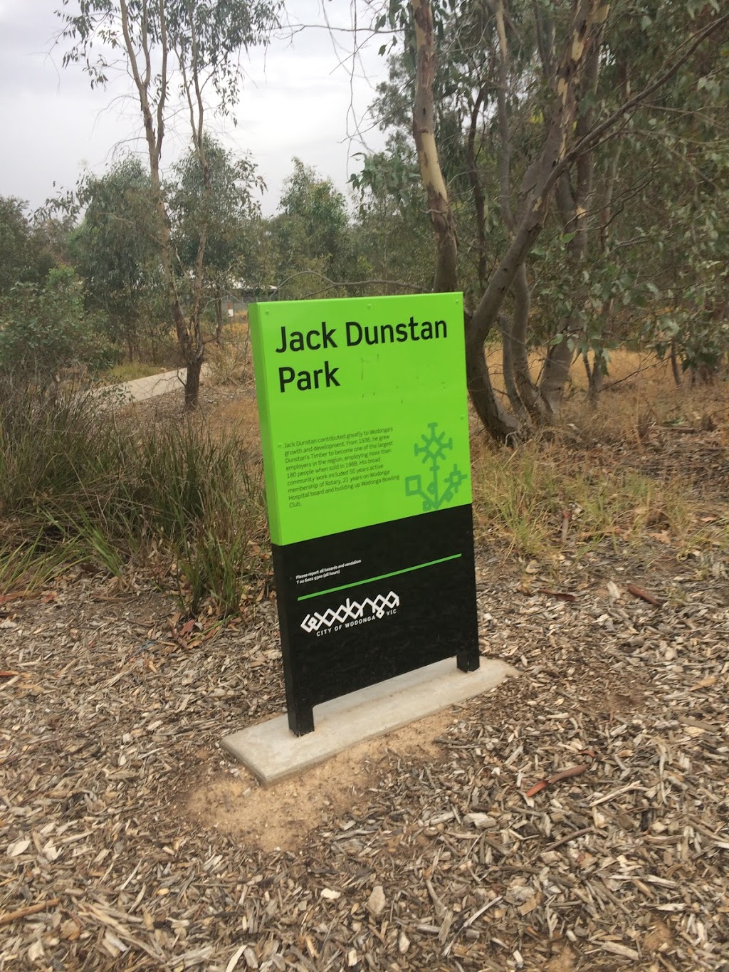 Jack Dunstan Park | park | 20 Jacka St, Wodonga VIC 3690, Australia