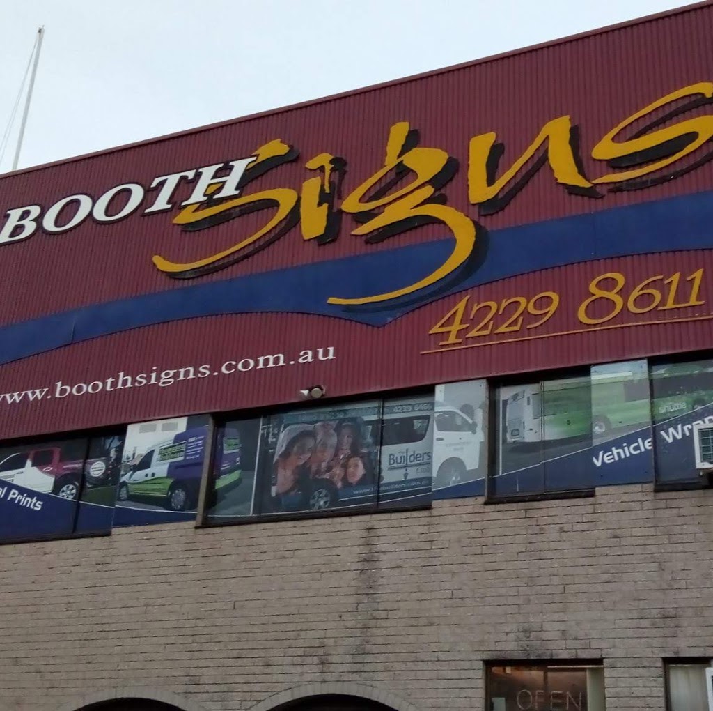 Booth Signs | store | 122 Auburn St, Wollongong NSW 2500, Australia | 0242298611 OR +61 2 4229 8611