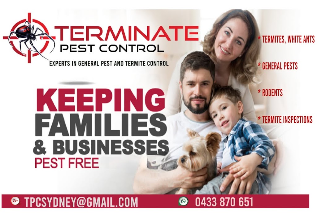 Terminate Pest Control | Halifax Way, Gledswood Hills NSW 2557, Australia | Phone: 0433 870 651