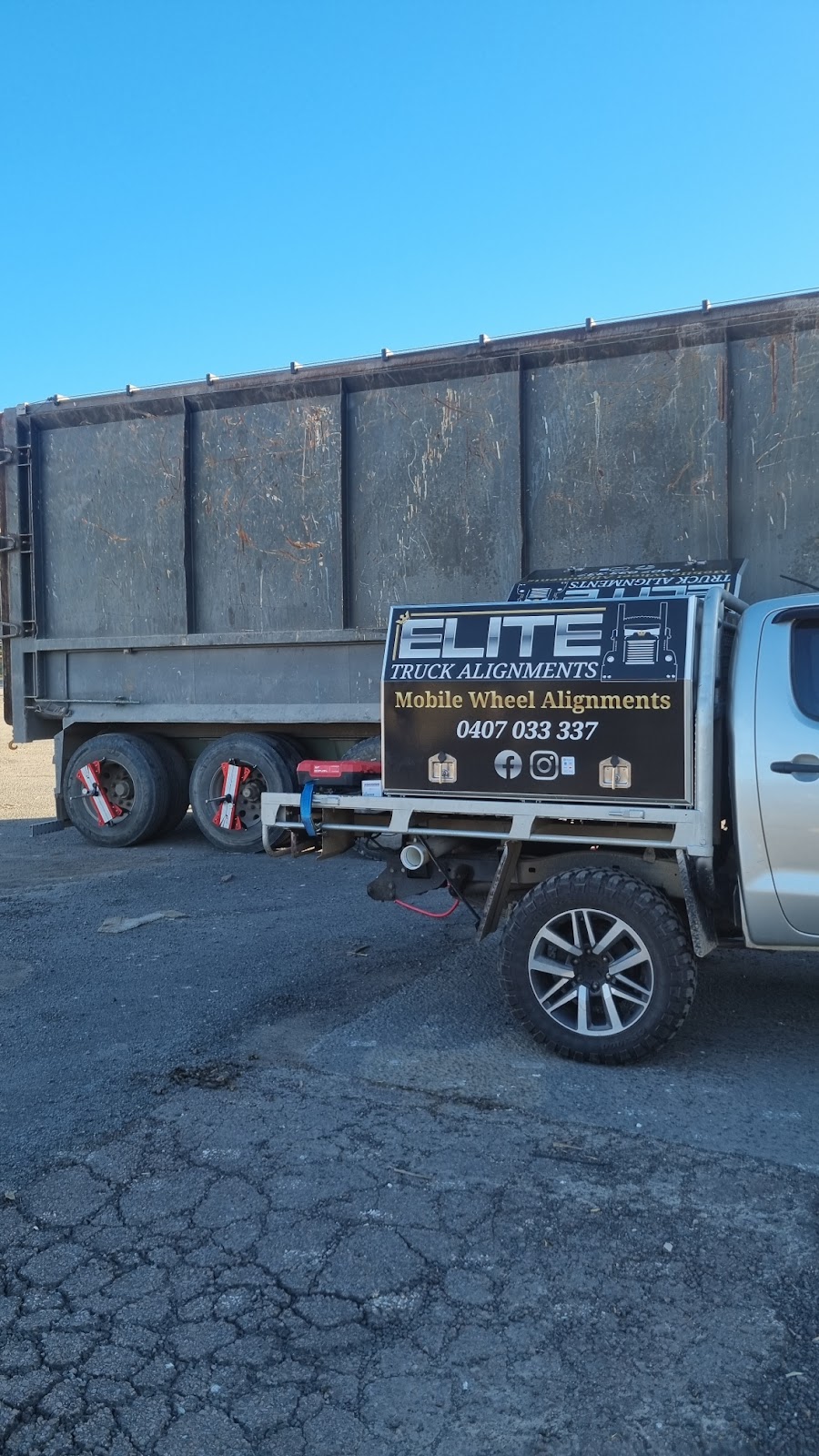 Elite Truck Alignments | 24 Harm St, Lowood QLD 4311, Australia | Phone: 0407 033 337