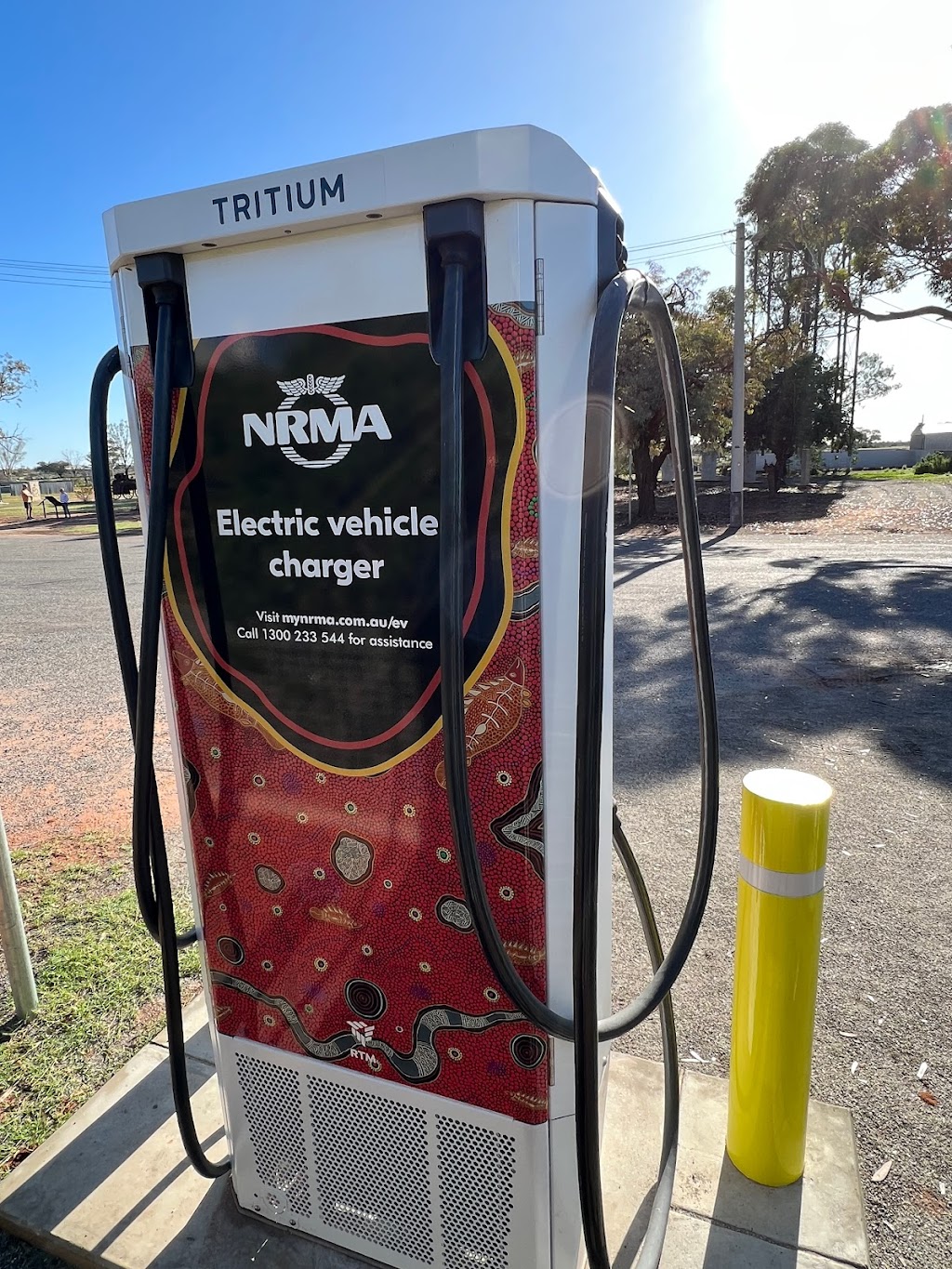 NRMA Charging Station | 1-7 Ross St, Wilcannia NSW 2836, Australia | Phone: 1300 233 544