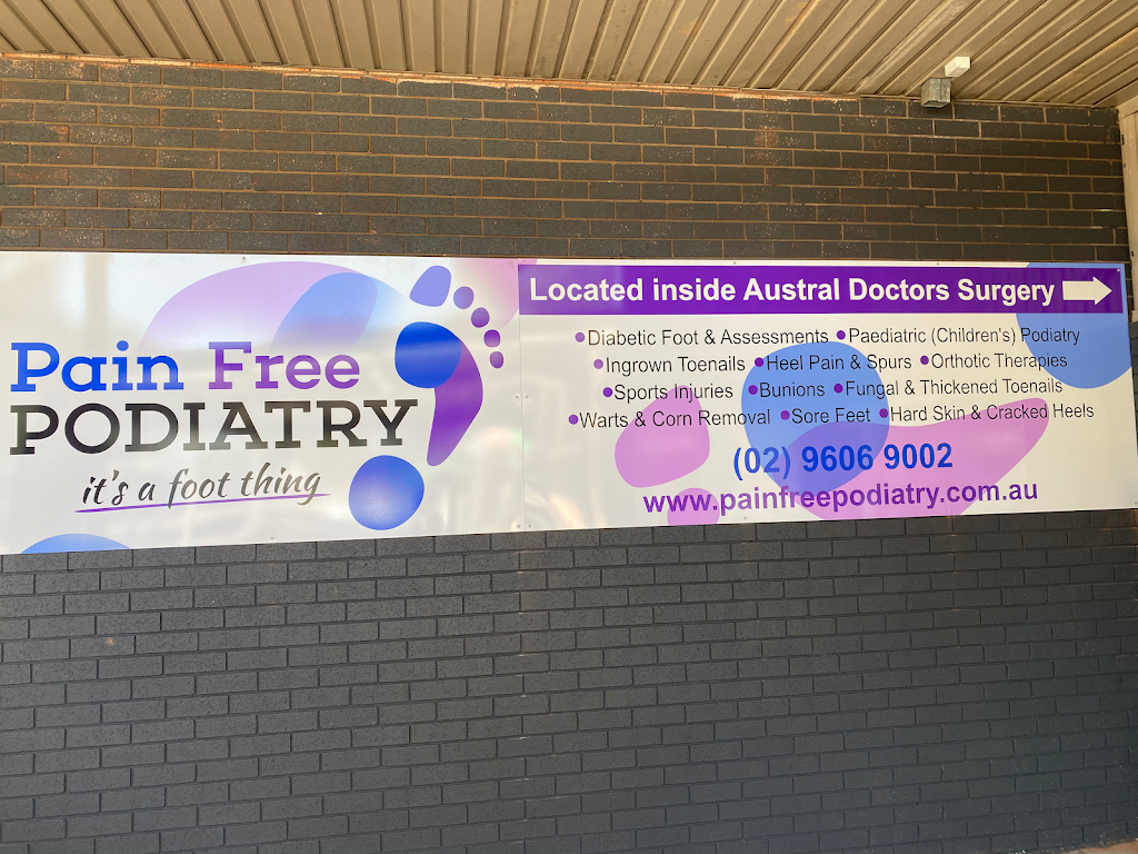 Pain Free Podiatry | Shop 11/255 Edmondson Ave, Austral NSW 2179, Australia | Phone: (02) 9606 9002