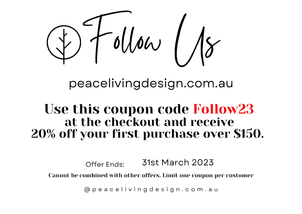 Peace Living & Design | home goods store | Thompson Rd, Drouin South VIC 3818, Australia | 0434307718 OR +61 434 307 718