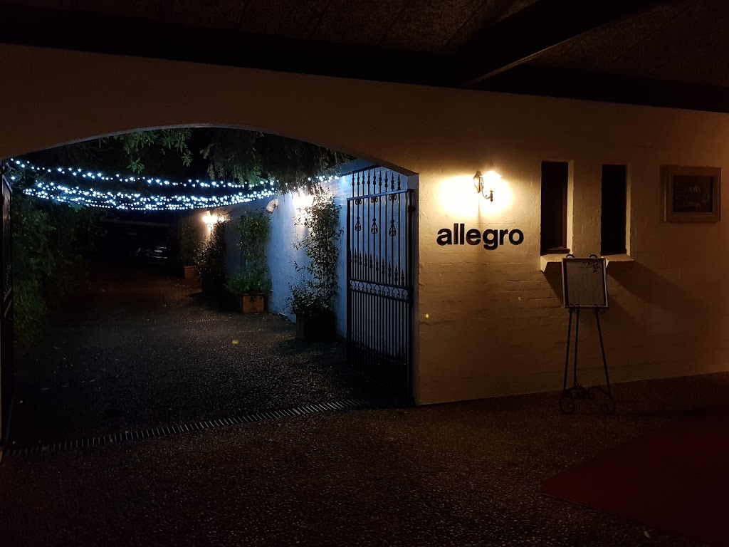Allegro | 1 Porters Rd, Kenthurst NSW 2156, Australia | Phone: (02) 9654 1443