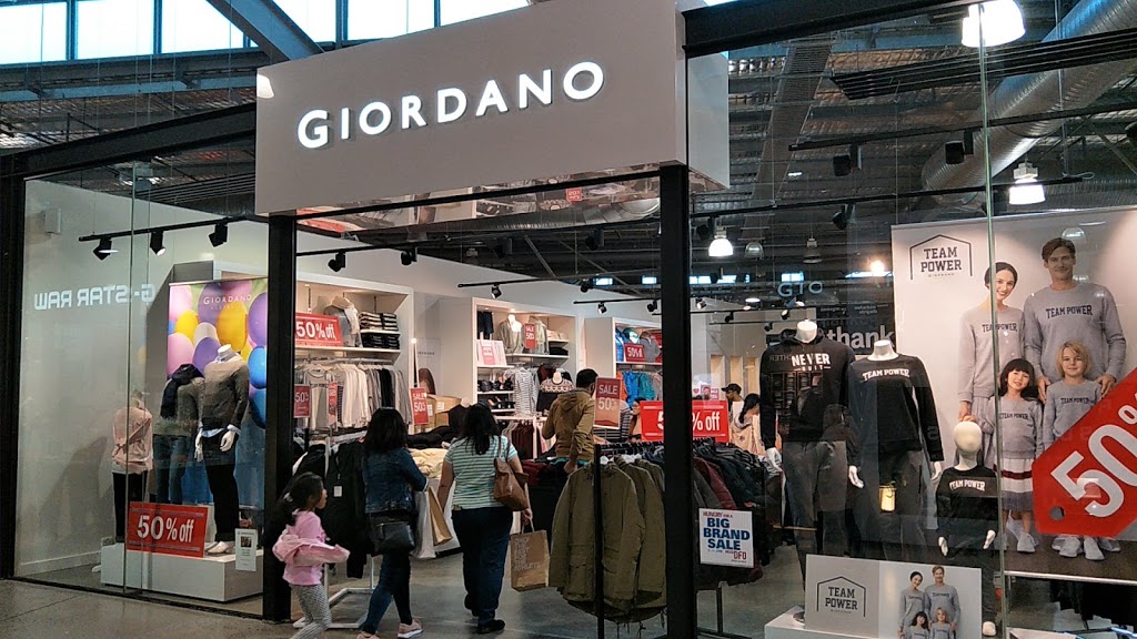 Giordano Essendon DFO | clothing store | 100 Bulla Rd, Essendon Fields VIC 3041, Australia | 0393795063 OR +61 3 9379 5063