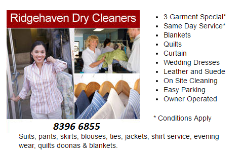 Ridgehaven Dry Cleaners | laundry | Shop 4 & 5, 1155 North East Rd, Ridgehaven SA 5097, Australia | 0883966855 OR +61 8 8396 6855