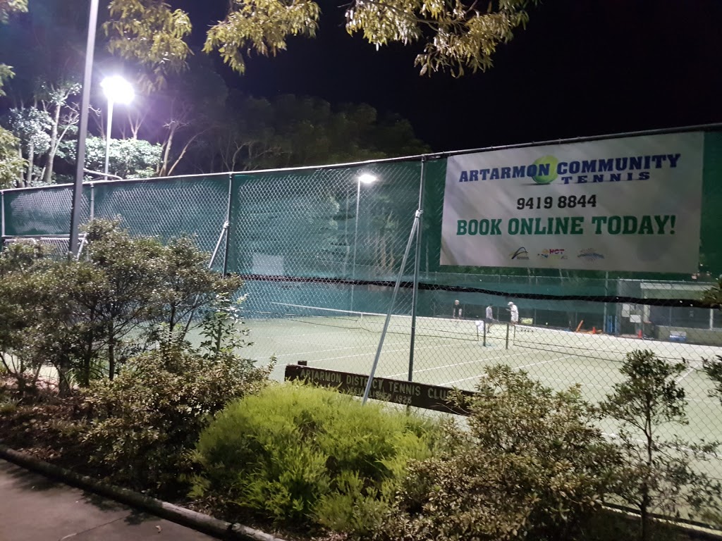 Artarmon District Tennis Club | Barton Rd, Artarmon NSW 2064, Australia | Phone: (02) 9419 8420