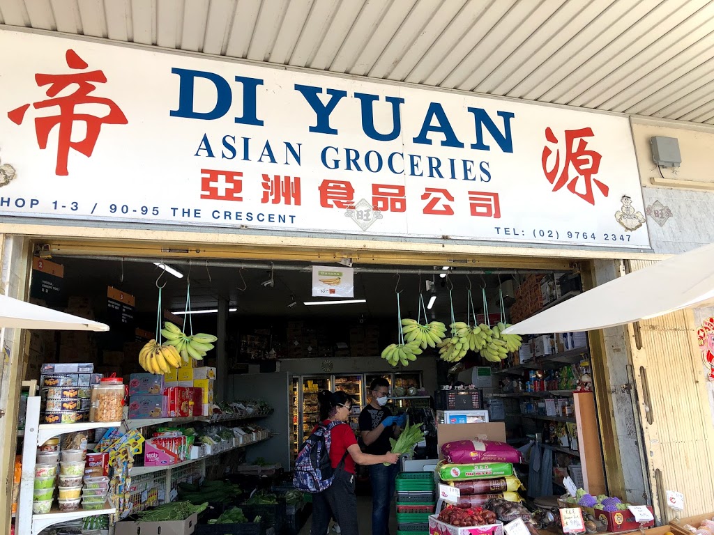 Di Yuan Asian Groceries | 95/90-92 The Crescent, Homebush West NSW 2140, Australia | Phone: (02) 9764 2347