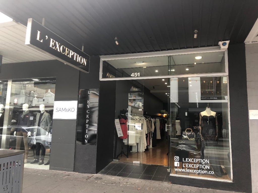 L’ EXCEPTION Melbourne - Chapel Street Dresses | clothing store | 451 Chapel St, South Yarra VIC 3141, Australia | 0434098608 OR +61 434 098 608