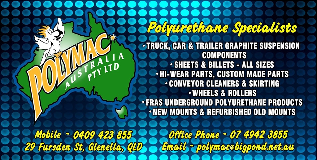 Polymac Australia | 29 Fursden St, Glenella QLD 4740, Australia | Phone: (07) 4942 3855