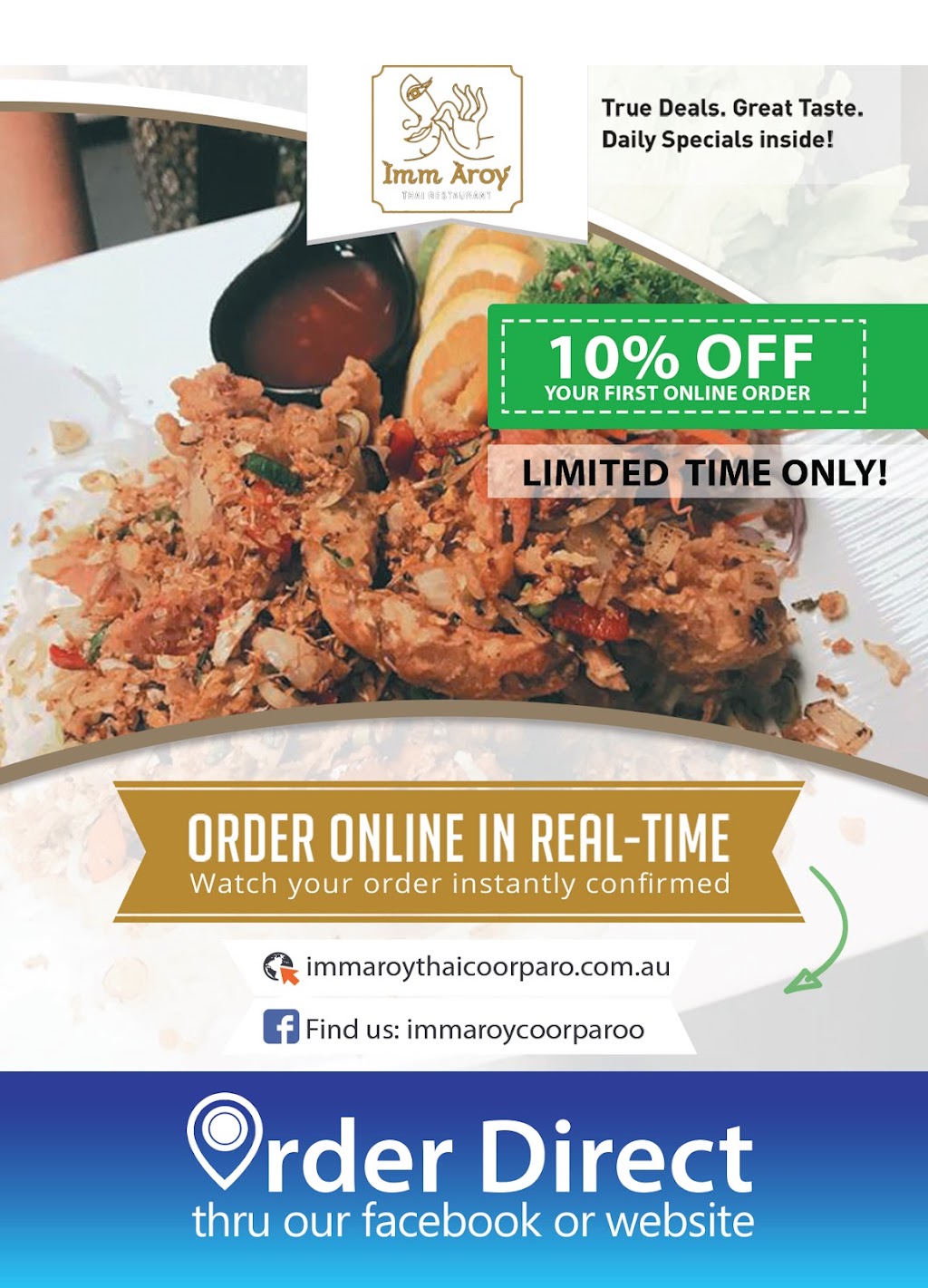 Imm Aroy Thai Restaurant | restaurant | 4/148 Chatsworth Rd, Coorparoo QLD 4151, Australia | 0738478855 OR +61 7 3847 8855
