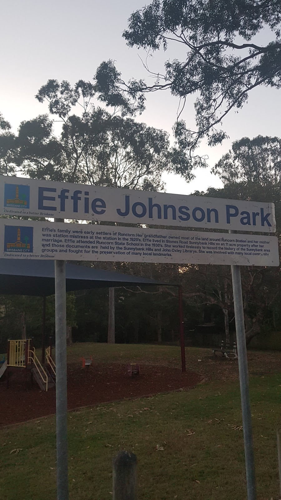 Effie Johnson Park | park | 57 Garro St, Sunnybank Hills QLD 4109, Australia