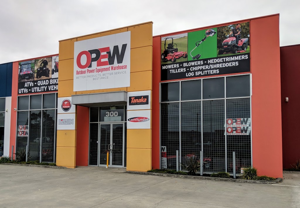 Outdoor Power Equipment Warehouse | 300 S Gippsland Hwy, Dandenong South VIC 3175, Australia | Phone: (03) 8768 7022