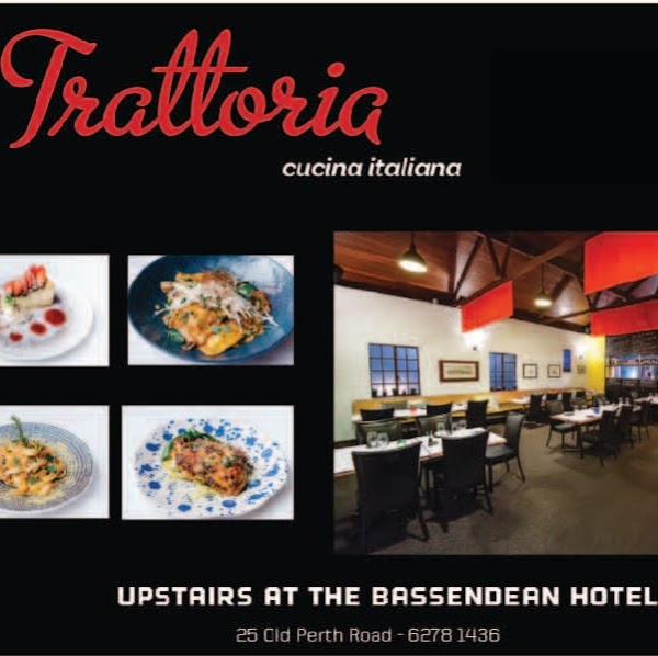 Trattoria Cucina Italiana | 25 Old Perth Rd, Bassendean WA 6054, Australia | Phone: (08) 6278 1436