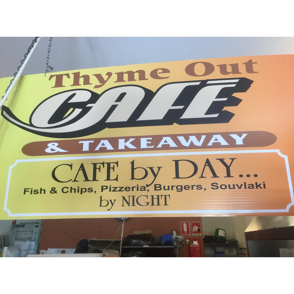 Thyme out cafe And Take Away | 6b/ 1 Torquato blvd, Helena Valley WA 6056, Australia | Phone: (08) 9250 6525