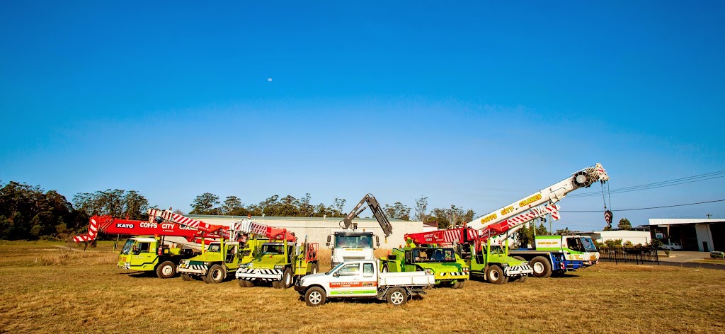 Coffs City Cranes & Rigging | 74 Industrial Dr, North Boambee Valley NSW 2450, Australia | Phone: 0407 531 487